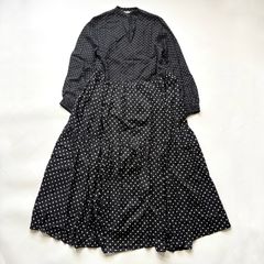 未使用 ラグアンドボーン ポルカドット ロング シャツワンピース 長袖