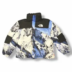 国内正規 Supreme  × THE NORTH FACE Mountain Baltoro Jacket マウンテンバルトロジャケット ダウンジャケット シュプリーム  × ザ・ノースフェイス ND91701I ブルー L （2770M）