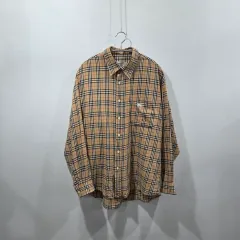 バーバリー チェックシャツ L