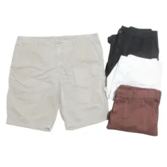 ユニクロ UNIQLO 大きいサイズ 4点セット まとめ チノショーツ ショートパンツ ハーフパンツ XL 白 黒 茶 ベージュ X