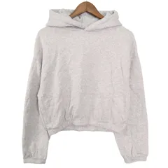 ZARA ザラ 秋冬 現行タグ★ スウェット 裏起毛 プルオーバー パーカー Sz.M　レディース グレー