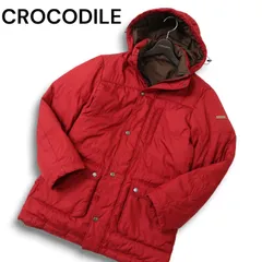 CROCODILE クロコダイル 秋冬 フード着脱可★ ダウン フェザー ジャケット コート Sz.M メンズ