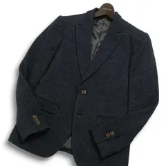 TETE HOMME テットオム 秋冬 総裏 ウール★ テーラード ジャケット Sz.4 メンズ 灰 グレーのサムネイル
