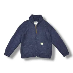 NEIGHBORHOOD  × KANATA 15AW  W-COWICHAN カウチンニット セーター ジップニット コラボ ネイバーフッド  × カナタ 152KHKAN-KNM01 ネイビー S （2563M）のサムネイル