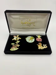 ディズニー ピンバッジセット バンビ / ダンボ / ティンカー・ベル ほか WDCC コレクション**