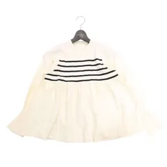 未使用★ SENCE OF PLACE センスオブプレイス アーバンリサーチ ニット ボーダー セーター Sz.Onesize レディース 白