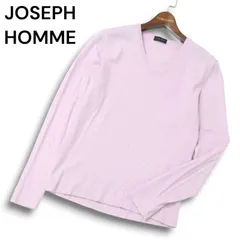 JOSEPH HOMME ジョセフ オム 秋冬 ウール100％★ Vネック ニット セーター Sz.46 メンズのサムネイル