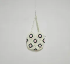 クロシェ編み ショルダーバッグ