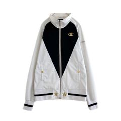 WJK トラックジャケット ラインストーン ジャージ ブラック M - メルカリ