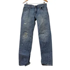 DD122 Levi’s 502 デニムパンツ ジーンズ ダメージデニム ヴィンテージ加工 リーバイス メンズ W29 L32