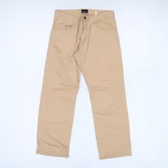 W34 L33 カルバン・クライン コットン パンツ ワイド チノパンツ 1203HR2