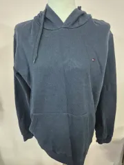 トミーヒルフィガー ネイビー フーディー