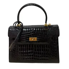 美品 クロコダイル 本革 バッグ CROCODILE SKIN　金具　ゴールド 楽天市場】【池田工芸】《本数限定》“革の宝石”を体現する、気品の艶