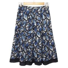 エイココンドウ EIKO KONDO フレア ロング スカート コットン F