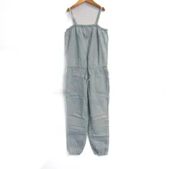 ポロラルフローレン オーバーオール サロペット パンツ キッズ 女の子用 M(8-10)サイズ 水色 POLO RALPH LAUREN 【中古】