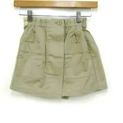 クミキョク ショートパンツ ボトムス キュロット キッズ 女の子用 120サイズ ベージュ 組曲 【中古】