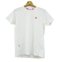 アディダス 半袖Ｔシャツ クライマライト スポーツウエア トップス 白 レディース Lサイズ ホワイト adidas 【中古】
