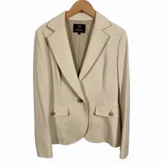 23区 オンワード樫山 ジャケット 長袖 ウール ベージュ 38 M相当