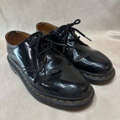 Dr.Martensブラック厚底レースアップシューズ - メルカリ
