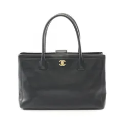 シャネル CHANEL トートバッグ エグゼクティブトート ブラック キャビアスキン(グレインドカーフ) エグゼクティブトート レディース Used A