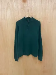 CHAPS by ラルフローレン ニット ハーフジップ プルオーバー