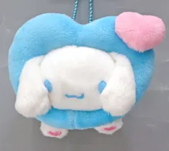 【中古】キーホルダー シナモロール マスコットHCハート 「サンリオキャラクター」