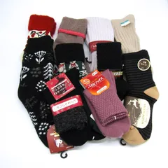 イーストボーイ他 靴下 10点セット 未使用 裏起毛など ソックス ブランド まとめて 大量 レディース