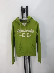 アバクロンビー フードTシャツ グリーン s