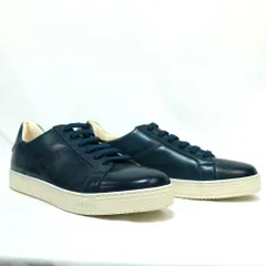 BERLUTI 1895 PARIS ベルルッティ プレイタイム パッチワーク スクリットレザー スニーカー アヴェイロ ブルー 6.5サイズ（約26cm) S6062-002 新品未使用のサムネイル