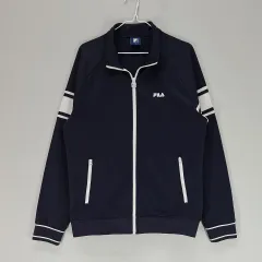 FILA フィラ メンズ100 ジャージトラックジャケット 2018 春 秋 ネイビー 03673