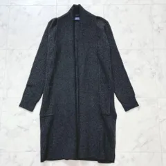 POLO RALPH LAUREN ロングガウンリブカーディガン サイドスリット