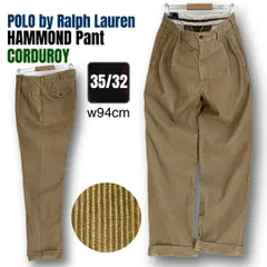 ラルフローレン★ハモンドパンツ/コーデュロイ★POLO by Ralph Lauren/HAMMOND PANT★ライトブラウン★W35/94cm    #2512D015