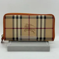 BURBERRY(バーバリー) 長財布 ノバチェック ラウンドファスナー シャドーホース