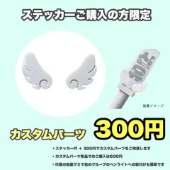 同時購入限定🍀【3D羽パーツ】 TWS nct wish 127 Dream wayv ペンライト デコ ステッカーのサムネイル