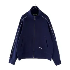 80s　PUMA　トラックジャケット　ヴィンテージ　old　刺繍ロゴ　レトロ