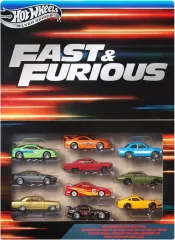 【新品】ミニカー 1/64 Hot Wheels ワイルド・スピード 10カーパック [JCT92-986A]