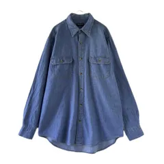 90s　UNIQLO　デザインシャツ　デニム　old　ヴィンテージ　クラシック