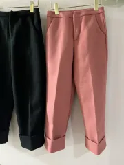 厚手 冬 スラックス (インディーピンク S)
