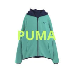 PUMA　デザインジャケット　ブルゾン　ジャージ　リバーシブル　刺繍ロゴ
