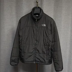 95 ) THE NORTH FACE ザノースフェイス ライナー 兼用 軽量 ダウン チャコール