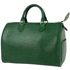 ルイ・ヴィトン Louis Vuitton スピーディ 30 手提げ ミニボストンバッグ ハンドバッグ エピ ボルネオグリーン M43004 レディース 【中古】