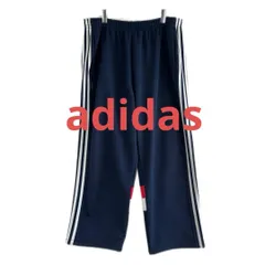 adidas　トラックパンツ　ジャージ　4XO　オーバーサイズ　ワンポイント