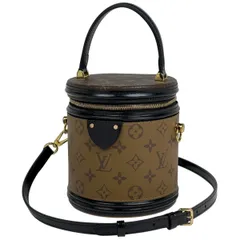 ルイ・ヴィトン Louis Vuitton カンヌ 2WAY ショルダーバッグ バニティ ハンドバッグ モノグラムリバース ブラウン M43986 レディース 【中古】