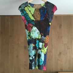 激レア✨ 美品 プリーツプリーズ×横尾忠則 クリシュナ ベスト L 3 宇宙