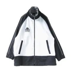 90s　Kappa　トラックジャケット　刺繍ロゴ　ワンポイント　切替　90ｓ