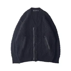 GU×UNDERCOVER　デザインカーディガン　コラボ　XL　ケーブル　アラン