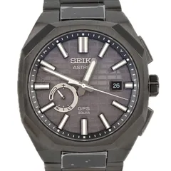 セイコー アストロンGPS 電波時計 3X62-0AA0/SBXD015 TI ソーラークォーツ