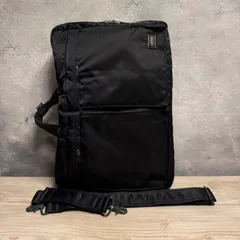✨PORTER タンカー 3WAY ブラック ビジネスバッグ ショルダー リュック 美品✨