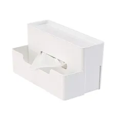 新品 ニトリ(NITORI) 多機能 ティッシュケース ホワイト 8131431