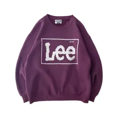 USA製　90s　Lee　デザインスウェット　ビッグロゴ　ヘビーウエイト
